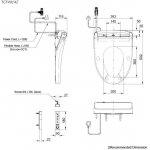 TOTO 智能廁板 TCF4914Z (加長型，附遙控器)
